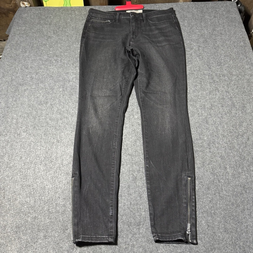 Athleta Women's Sculptek Ultra Skinny Zip Cuff Stretch Ankle Jeans.‎ Women's 10